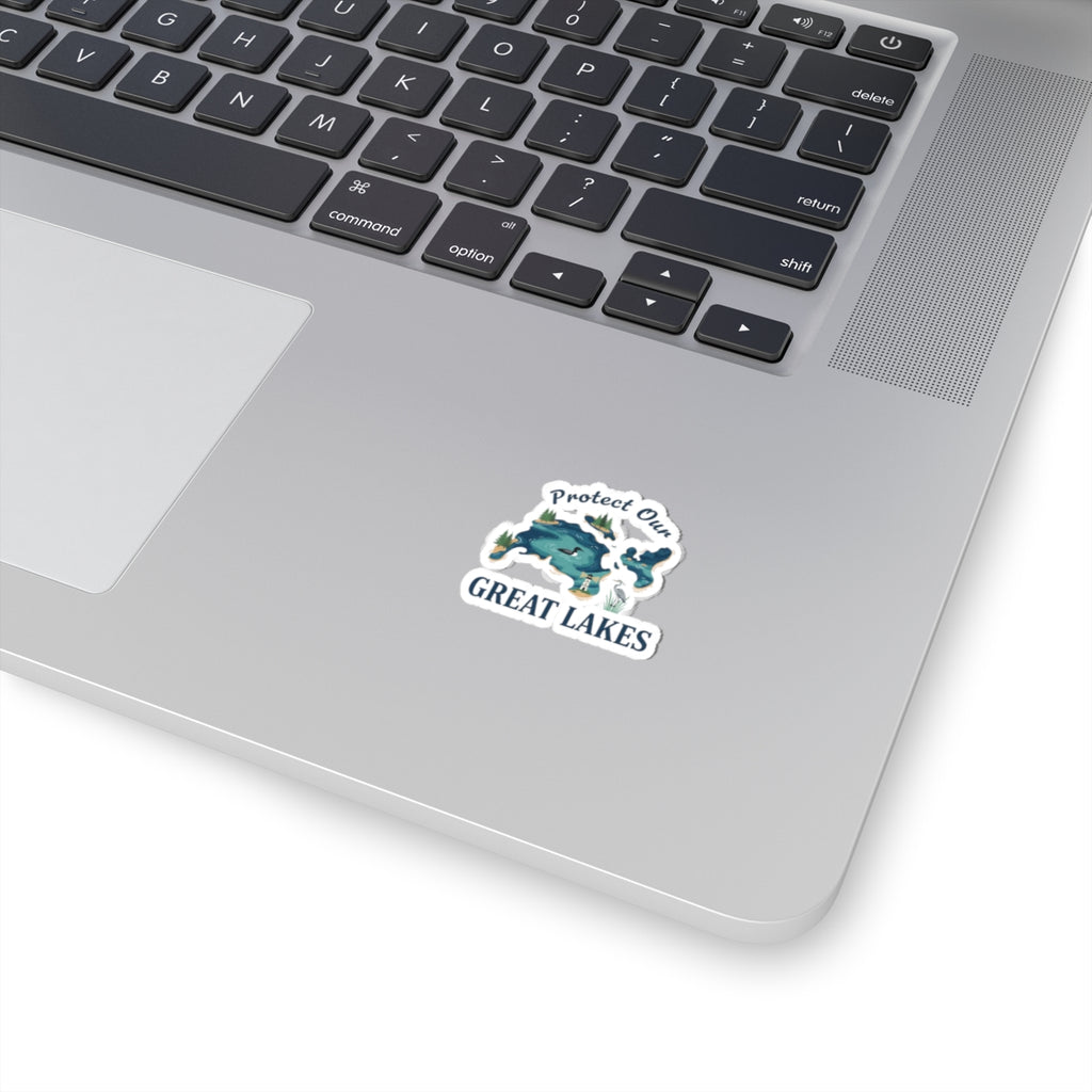 Protect Our Great Lakes Sticker — Environmental Conservation Kiss-Cut Sticker