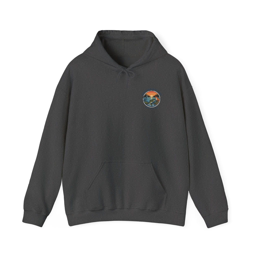 Great Lakes Map Hoodie — 'Protect Our Great Lakes' Environmental Graphic Hooded Sweatshirt