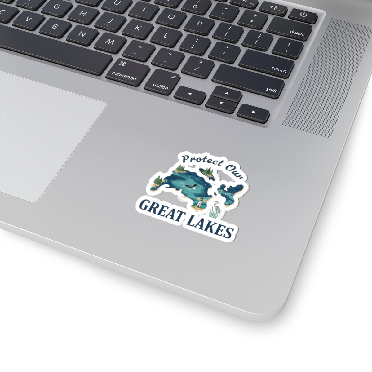 Protect Our Great Lakes Sticker — Environmental Conservation Kiss-Cut Sticker