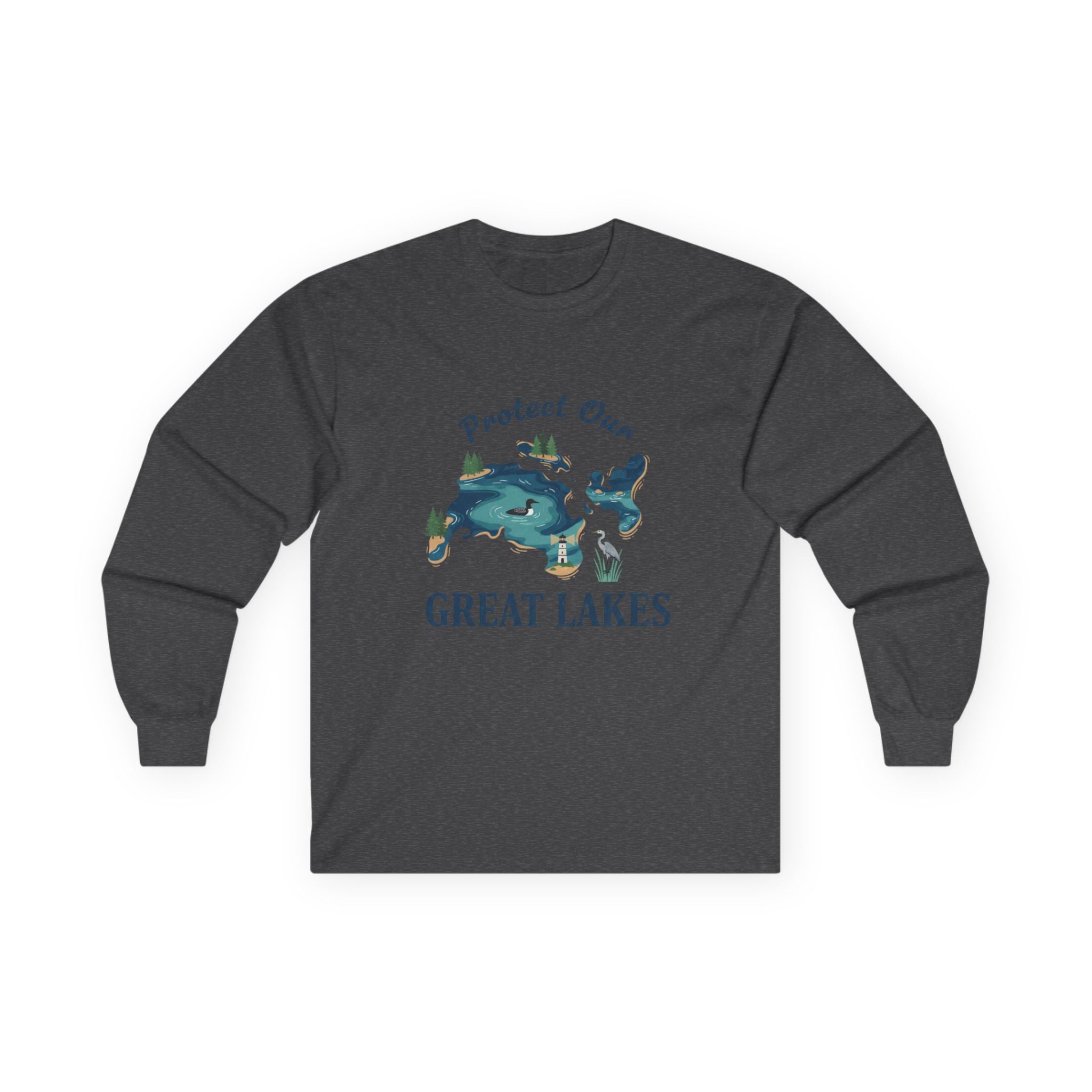 Protect Our Great Lakes Long Sleeve Tee