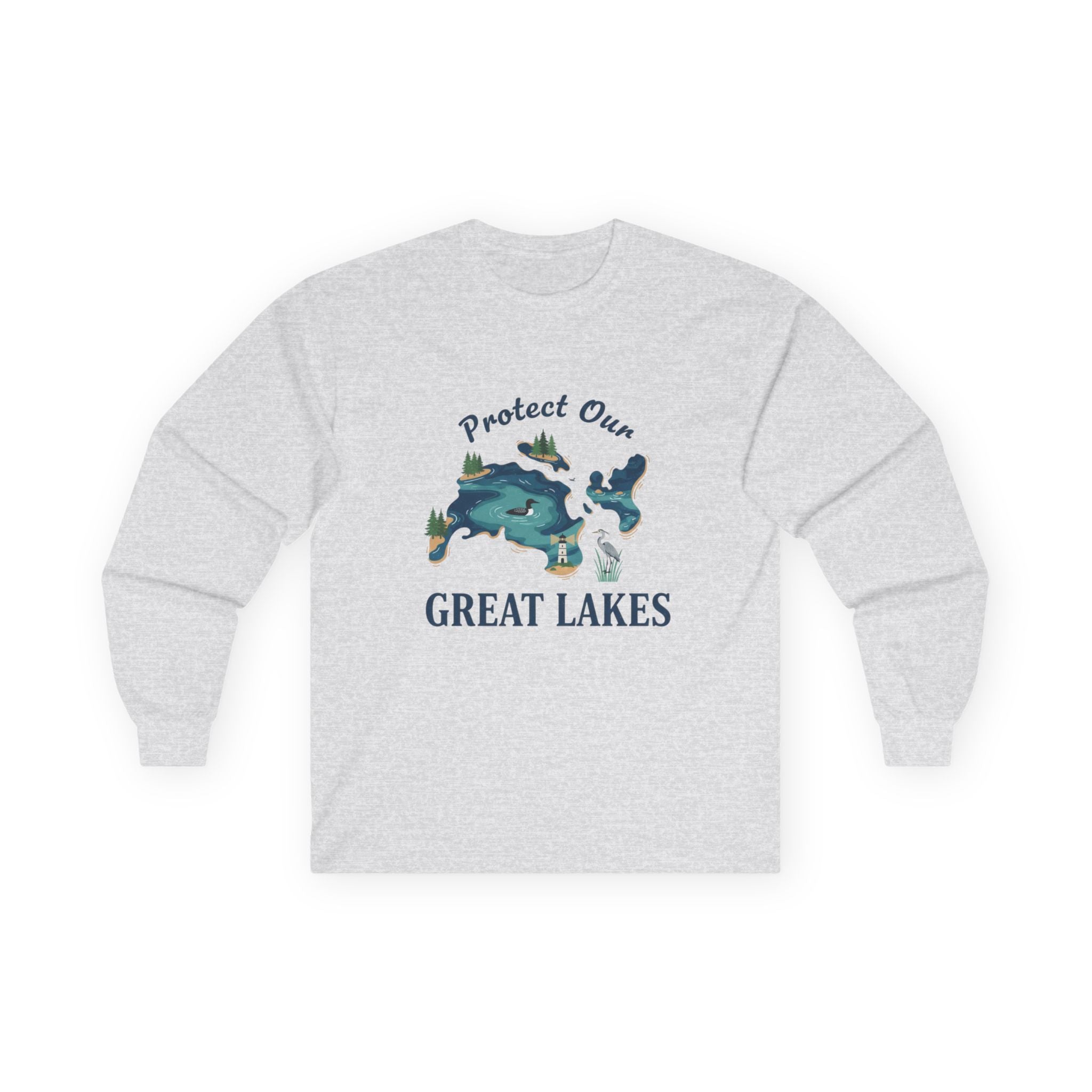 Protect Our Great Lakes Long Sleeve Tee