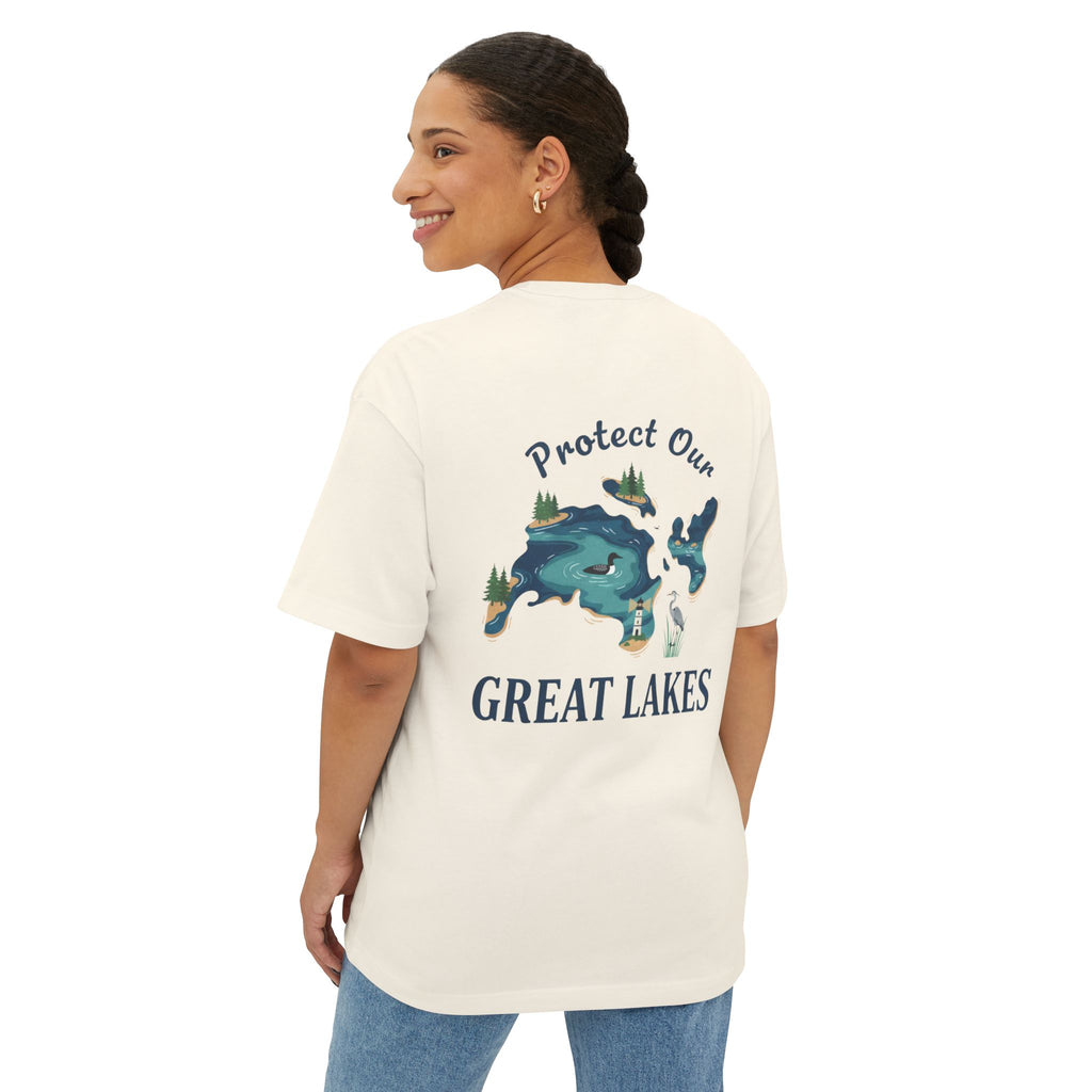 Protect Our Great Lakes Tee — Environmental Conservation Short Sleeve Shirt