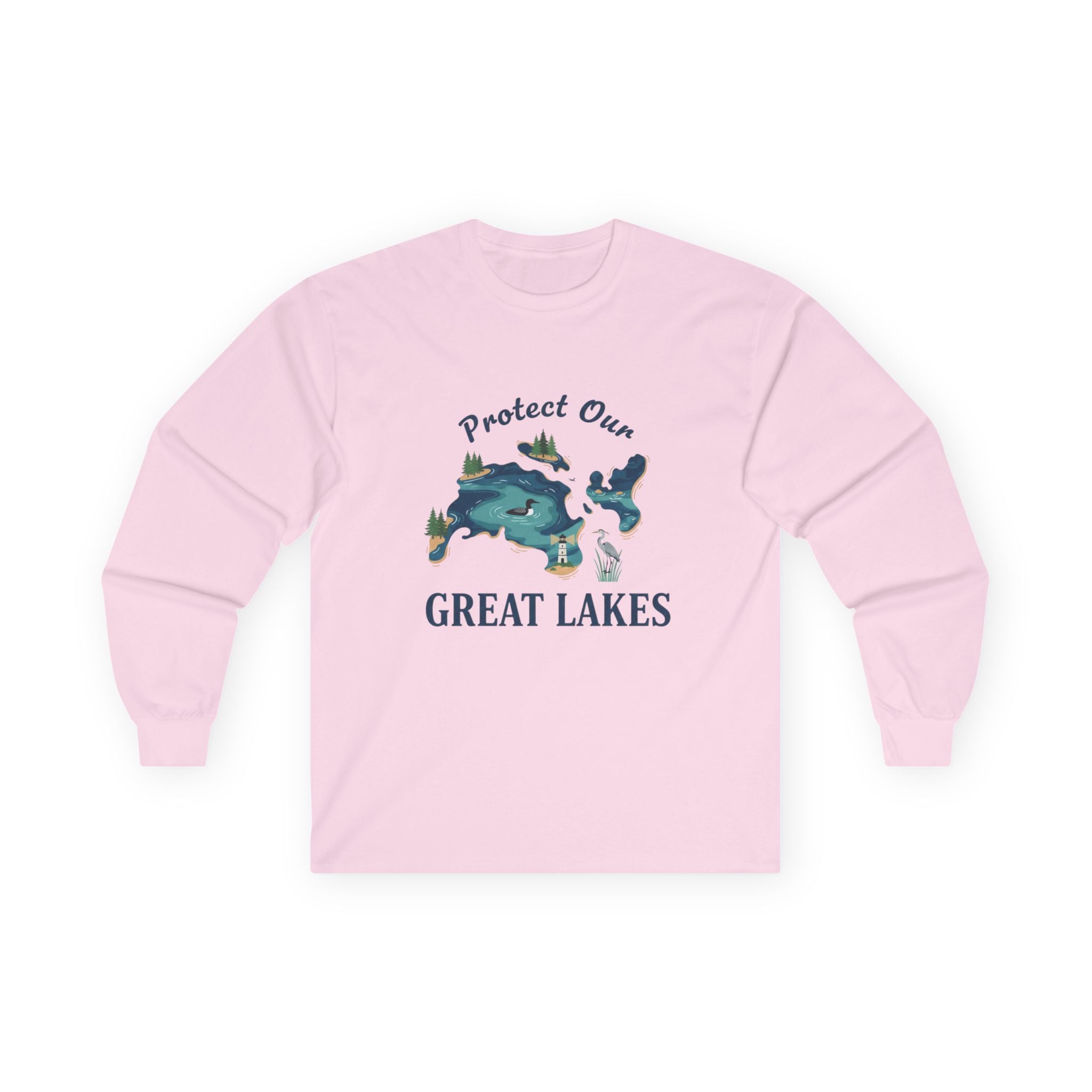 Protect Our Great Lakes Long Sleeve Tee