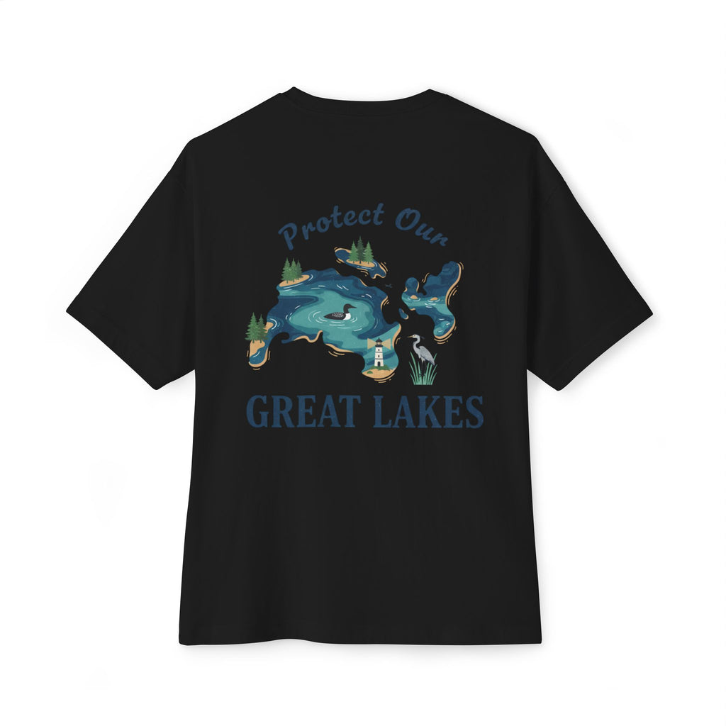 Protect Our Great Lakes Tee — Environmental Conservation Short Sleeve Shirt