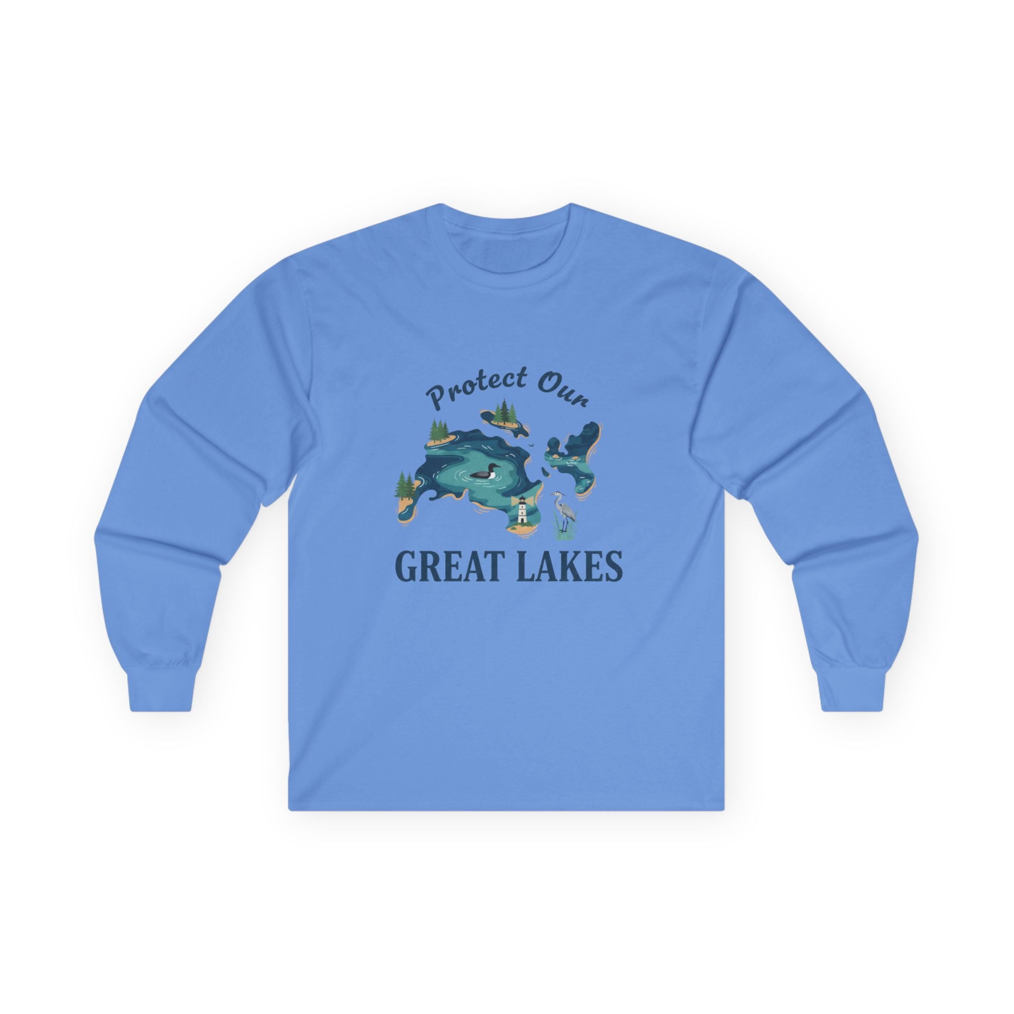 Protect Our Great Lakes Long Sleeve Tee