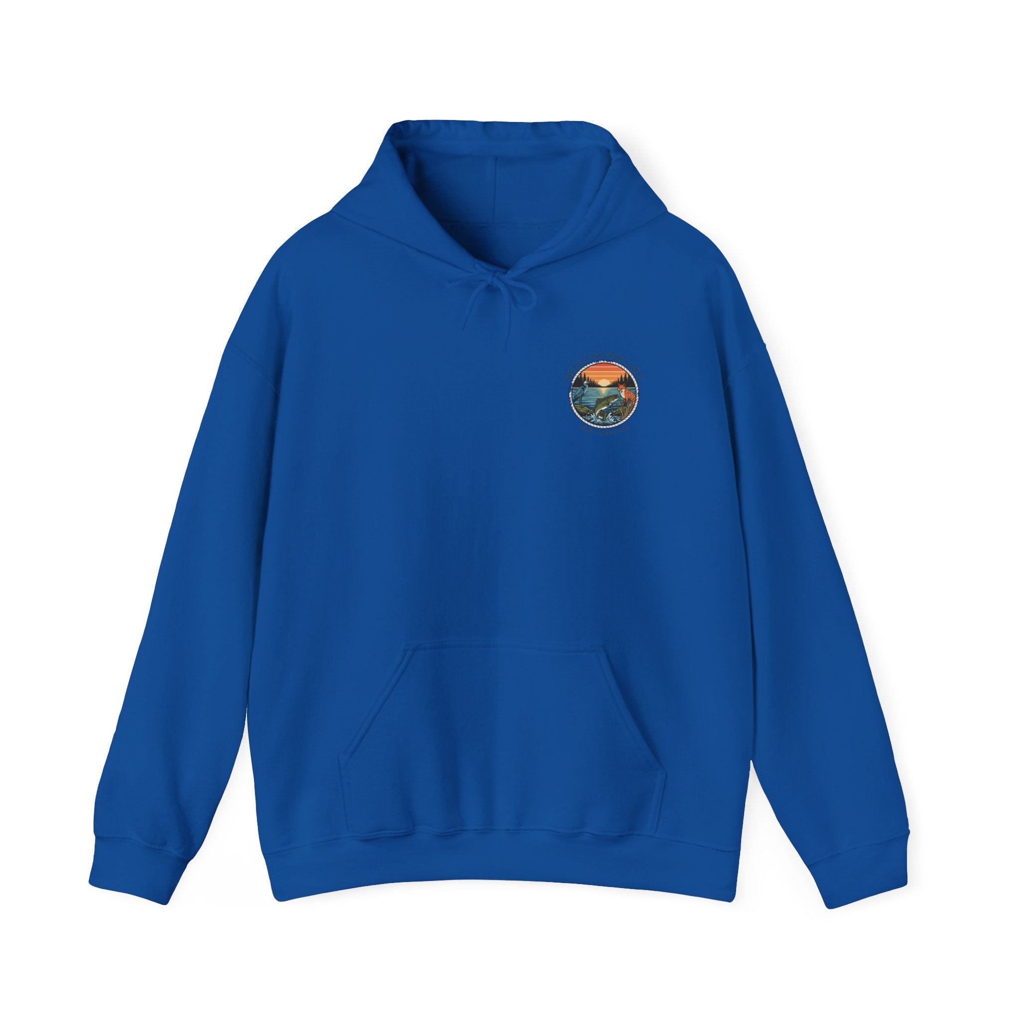 Great Lakes Map Hoodie — 'Protect Our Great Lakes' Environmental Graphic Hooded Sweatshirt