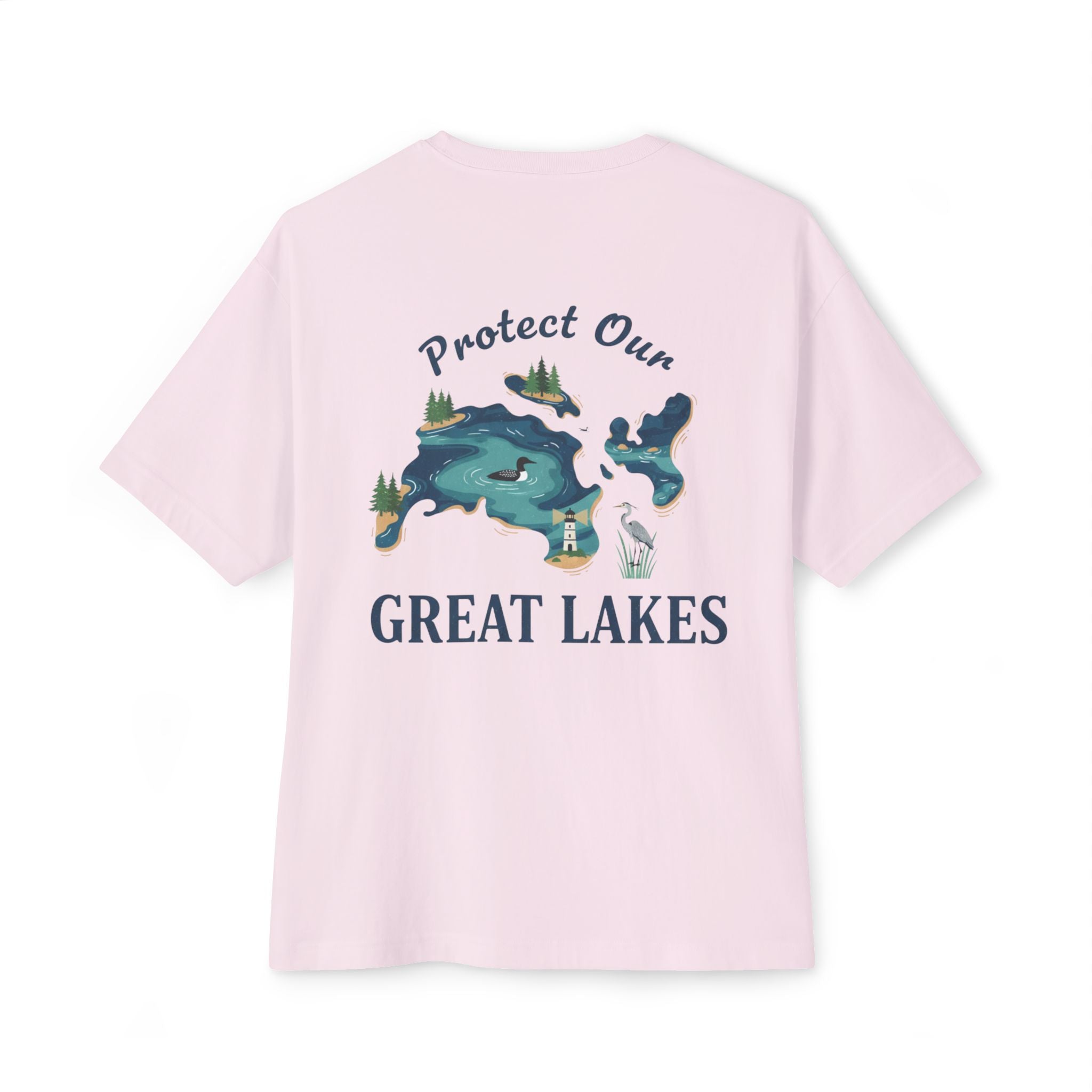 Protect Our Great Lakes Tee — Environmental Conservation Short Sleeve Shirt