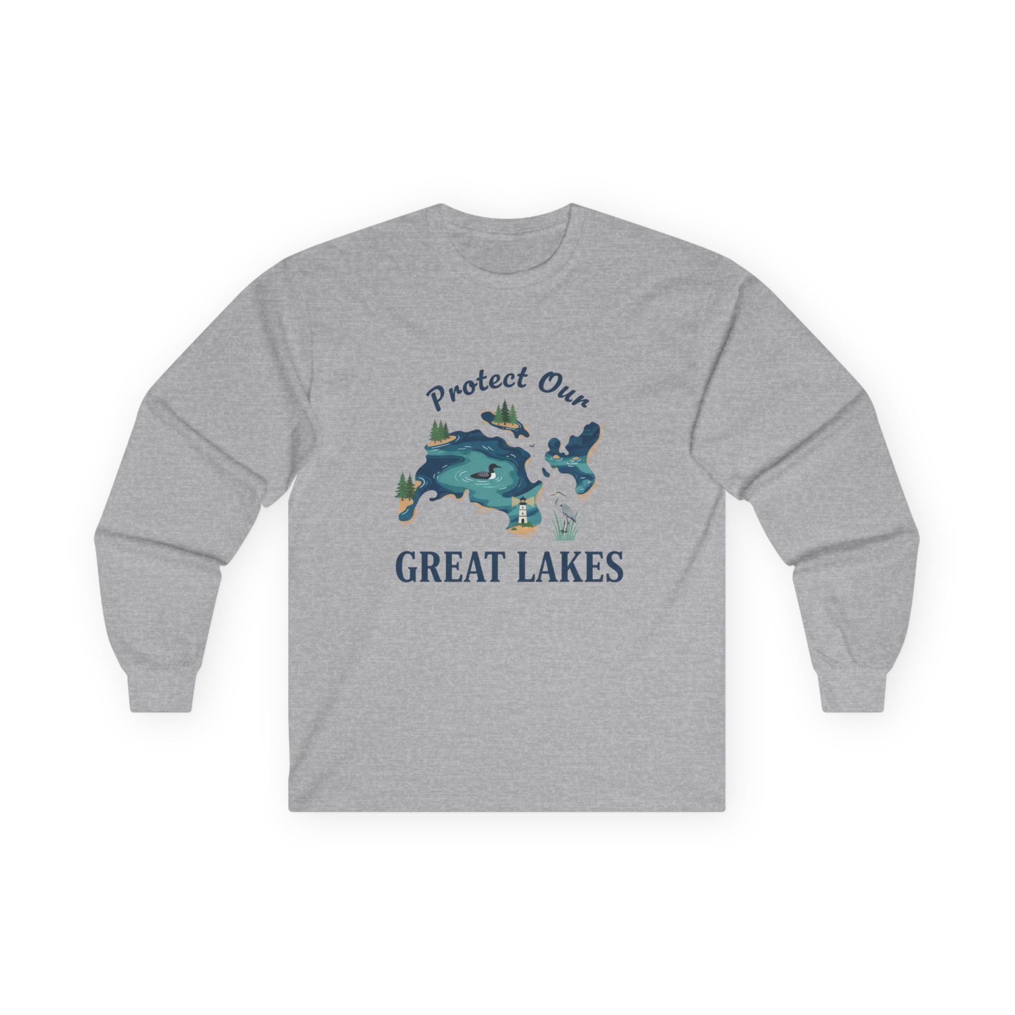 Protect Our Great Lakes Long Sleeve Tee